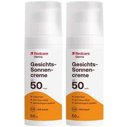 Redcare Derma Zonnecrème voor het gezicht SPF 50 | 2=1*