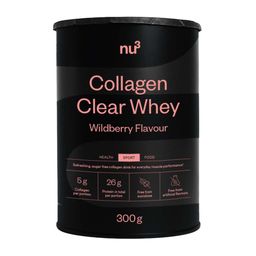 nu3 Collagen Clear Whey Wildberry Flavor