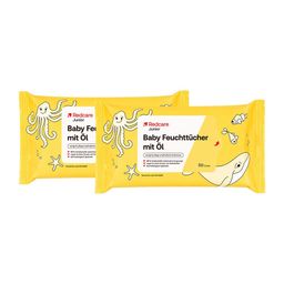 Redcare Junior Babydoekjes met olie | 1+1*