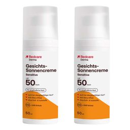 Redcare Crème solaire visage Sensitive SPF 50