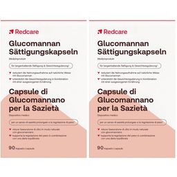 Redcare Glucomannan Verzadigingscapsules