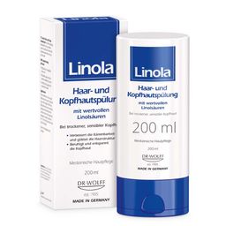 Après-shampoing Linola pour les cheveux et le cuir chevelu - Après-shampoing nourrissant pour les cuirs chevelus secs et sensibles