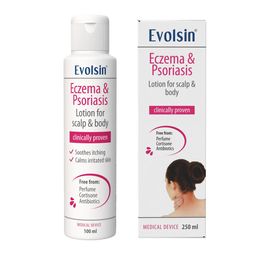 Evolsin® Lotion psoriasis & eczéma – cuir chevelu et corps