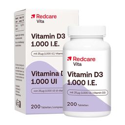 Redcare Vitamine D3 1000 IE