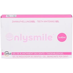 Gel blanchissant pour les dents onlysmile®
