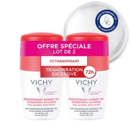 Vichy Déodorant Détranspirant Intensif 72 H Bille, Roll'on Déodorant