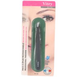 Vitry Pro pince à épiler mors biais inox couleurs (Couleur non sélectionnable)