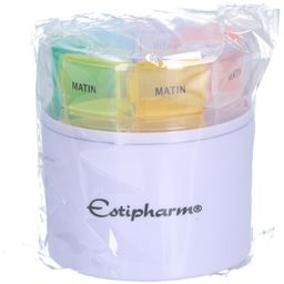Estipharm Wekelijkse ronde pillendoos 1 week