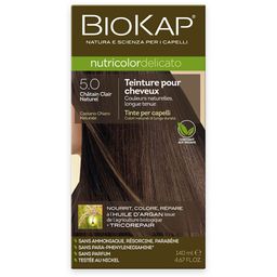 BIOKAP Nutricolor Delicato Natuurlijk Licht Kastanje Haarkleur 5.0