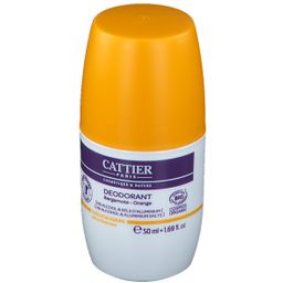 CATTIER Citrus Frisheid Roll-On Deodorant Bergamot - Sinaasappel