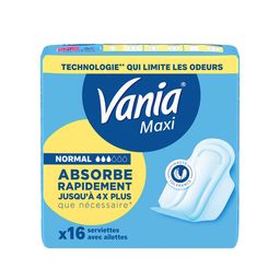 Vania Maxi Confort Maandverbanden Normal +