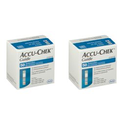 ACCU-CHEK® Guide Bandelettes réactives