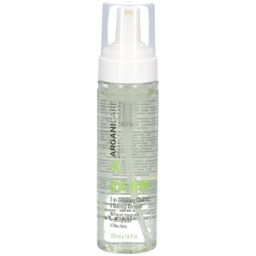 Arganicare - Lotion moussante et démaquillante pour le visage