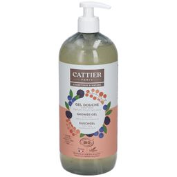 CATTIER Gel douche 1L sans sulfate - Parfum Fruits des bois