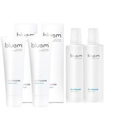 bluem® fluoridevrije tandpasta + fluoridevrij mondwater