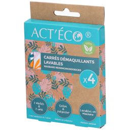 Act'Eco Wasbare make-up remover pads