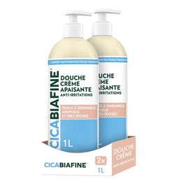 Cicabiafine Crème Douche Anti-Irritations Peaux très sèches 1L