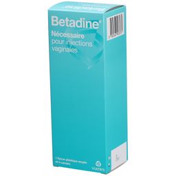 Betadine - Set voor vaginale injecties - 1 zachte plastic flacon met canule