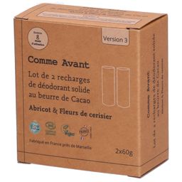 Comme Avant Vaste Deodorant Abrikoos & Kersenbloesem Set van 2 Navullingen