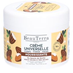 BeauTerra Universele voedende crème voor gezicht, lichaam en handen vanaf 3 jaar