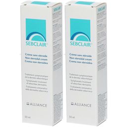 ALLIANCE SebClair® Crème Apaisante Sans Stéroïde x2