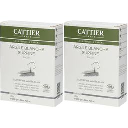 CATTIER Argile Blanche Surfine
