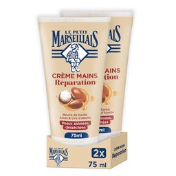 Le Petit Marseillais Crème Mains Réparation - Peaux Abimées et Desséchées