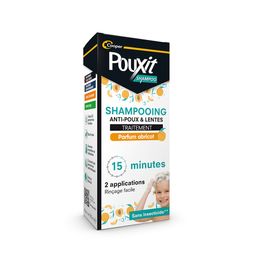 Pouxit Shampooing Anti-Poux & Lentes Parfum Abricot