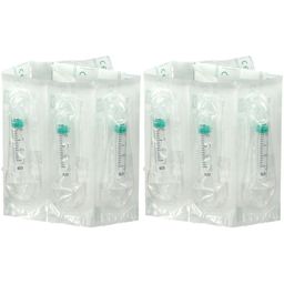 Bd Emeraude Wegwerpspuit zonder naald, Luer-aansluiting, 2 ml