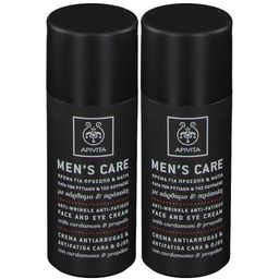 Apivita Men Care Crème Visage & Yeux Anti-Rides & Anti-Fatigue