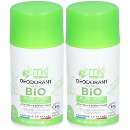 MKL Déodorant certifié bio - aloë vera