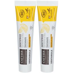 Cattier Dentargile Dentifrice reminéralisant à l'argile Citron Bio