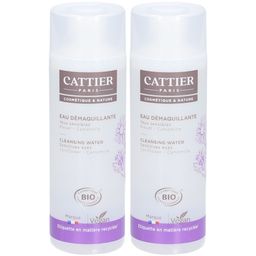 Cattier Eau démaquillante yeux bio pétales d'iris