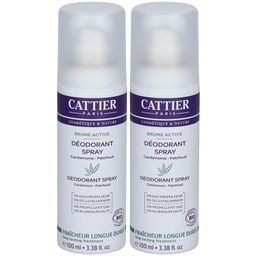 Cattier Déodorant spray fraîcheur longue durée