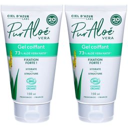 PURALOE GEL COIFFANT 150ML x2