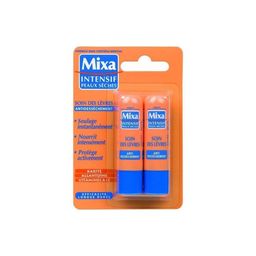 Mixa - Soin des Lèvres Anti-Dessèchement 2x4.7ml - Peaux Sèches