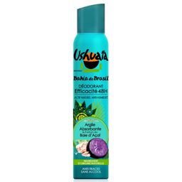 Ushuaïa - 48u Deodorantspray - Absorberende Klei en Acai Bessen
