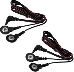 Câble de connexion axion® pour appareils TENS-EMS avec bouton-pression de 3,5 mm