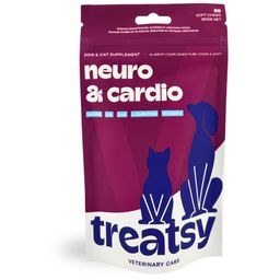 Treatsy Neuro & Cardio – Veterinair supplement voor honden en katten hart en hersenen