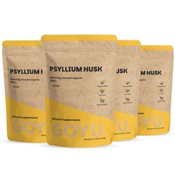 GOYU® - Fibres de Psyllium en Poudre Bio - Multipack