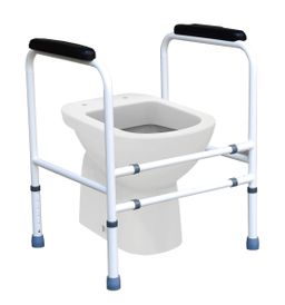 Ausilium Armleuningen WC In hoogte verstelbare toiletbeugel, geschikt voor elk toilet