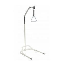 Ausilium bedhefframe met gelakt stalen vloersteun