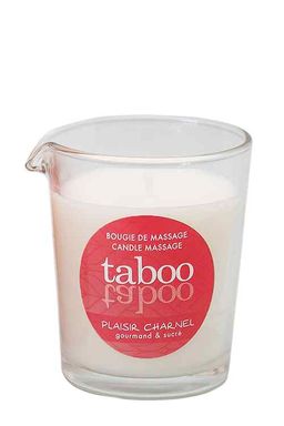Taboo bougie massage femme plaisir charnel parfum cacaco fleur