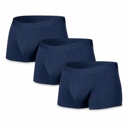Robin Premium Wasbare Incontinentie Boxer bij Urineverlies, 3-Pack (L, Marineblauw)