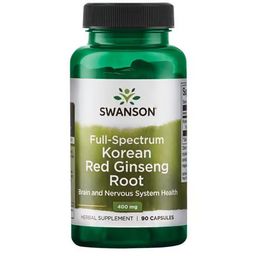 Swanson Health Products Koreaanse Rode Ginsengwortel 400 mg