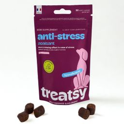 Anti-Stress Hond Supplement – Kalmerend middel bij angst en stress | Treatsy