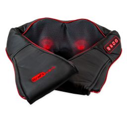 axion® Appareil de massage sans fil Shiatsu pour le cou, avec fonction de chaleur infrarouge, massag