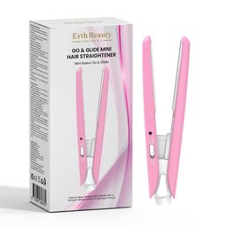 ErthSkin London Lisseur Cheveux Mini Go & Glide Rose