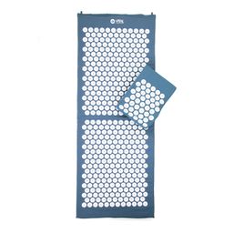 bodhi Vitale acupressuur SET XL blauw: acupressuurmat met kussen en tas