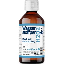 BMUT Mondwater Oralflora H2O2 waterstofperoxide 0,1%